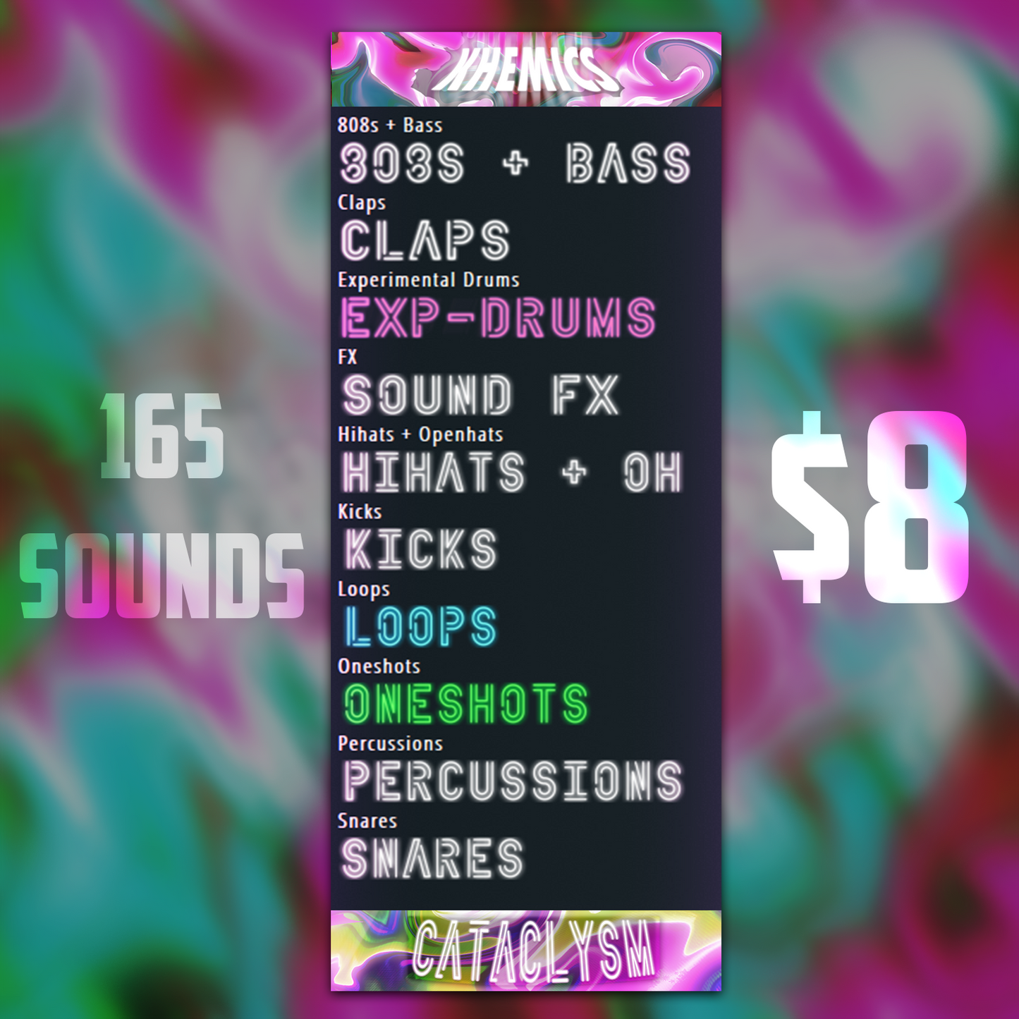 KHEMICS - CATACYLSM (DRUMKIT)